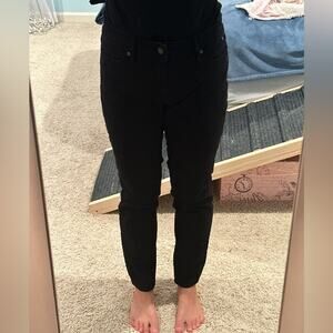 Talbots Black Denim Slim Ankle Jeans Size 4